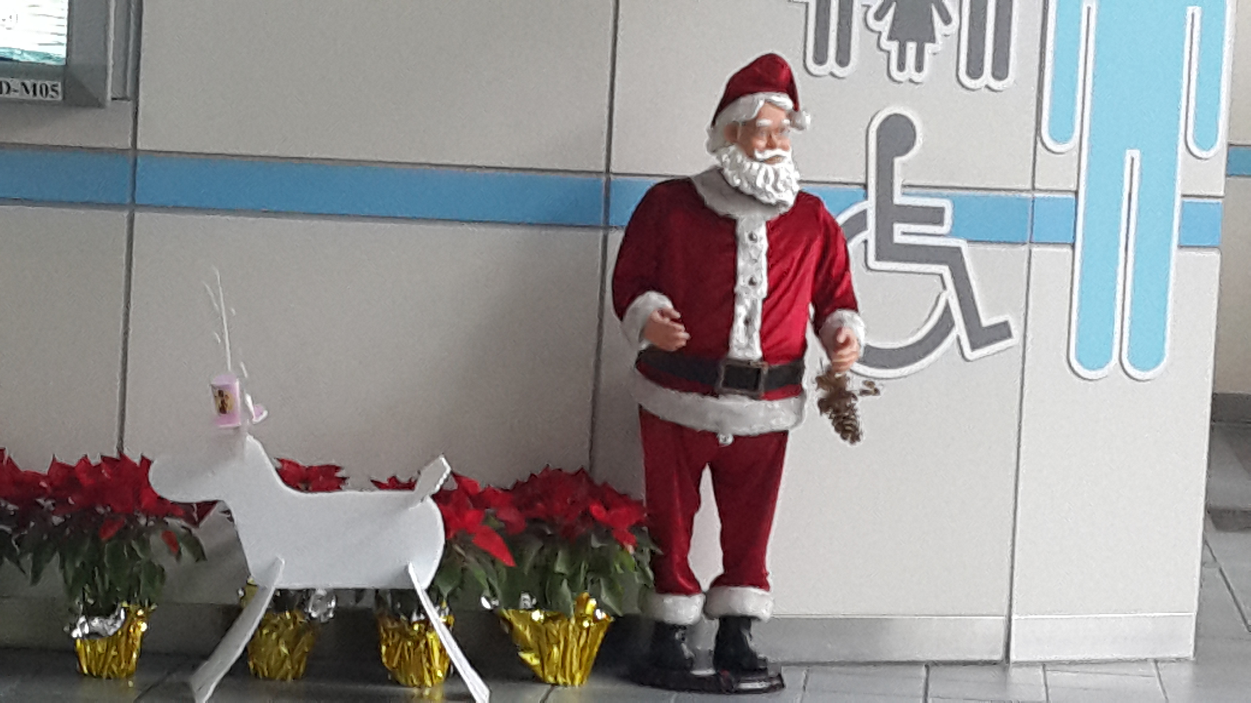 Christmas deco in weird places