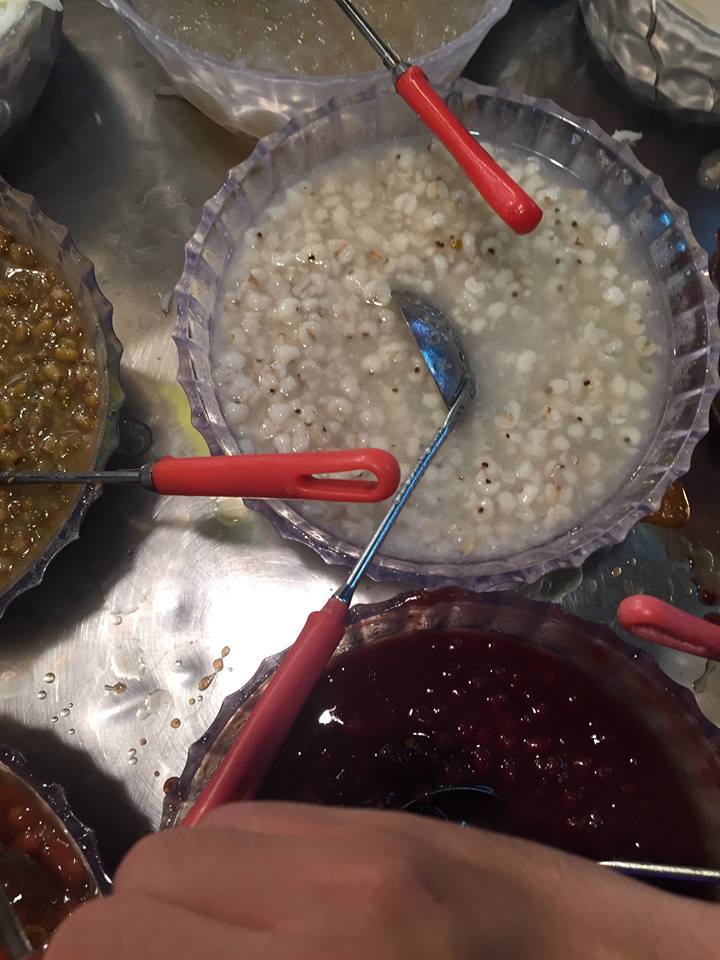 What do tears have to do with an ice treat topping? What do tears have to do with an ice treat topping?