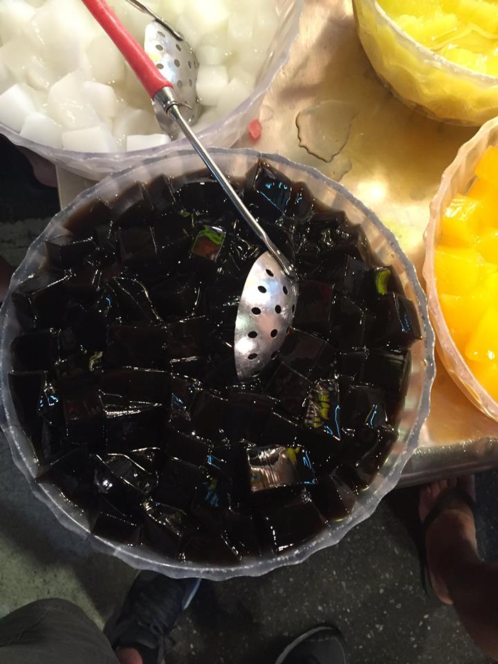 What's that black stuff for shaved ice? What's that black stuff for shaved ice?