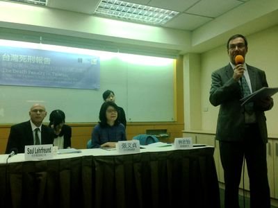 Report criticizes Taiwan’s use of death penalty