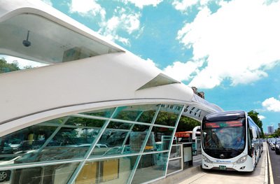 Ma promotes Bus Rapid Transit system in Taichung