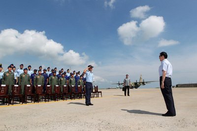 President gives Mid-Autumn Festival address to troops in Penghu