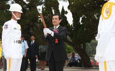 President attends events commemorating Battle of Guningtou