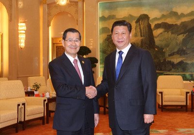 Ex-Vice President Vincent Siew meets Chinese President Xi Jinping