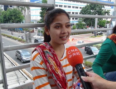 Indonesian girl dreams of working in Taiwan