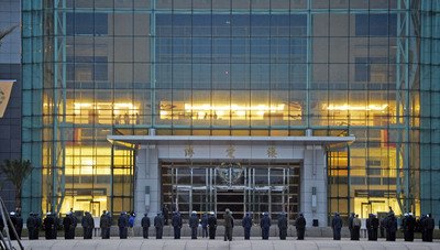 Defense ministry's new compound officially opens