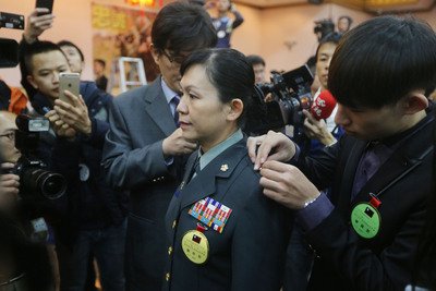 Ma praises military successes