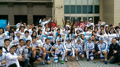 Type 1 diabetes sufferers welcome US team at Tour de Taiwan