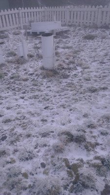 Record low temperatures on Jade and Hehuan mountains