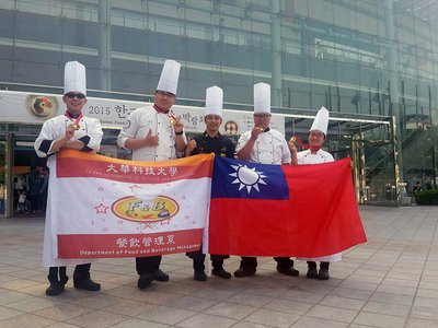 Taiwan wins eight medals in Korean cooking competition