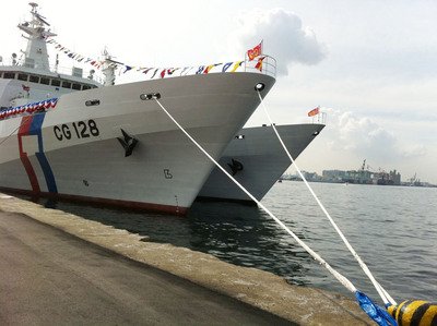 Newly commissioned Coast Guard vessel on way to South China Sea