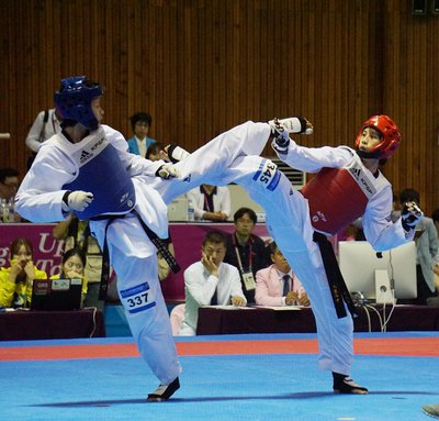 Taiwanese taekwondo athlete takes gold at Universiade