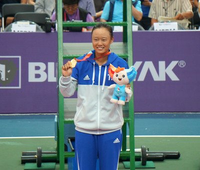 Taiwanese athlete wins women’s tennis gold at 2015 Universiade