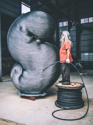 Taiwan artist donates work to celebrate German city's anniversary