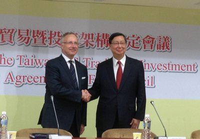 Taiwan and US kick off TIFA talks in Taipei