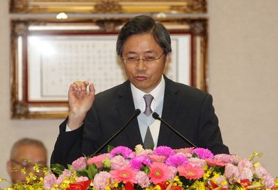 Taiwan’s vice premier takes over as premier