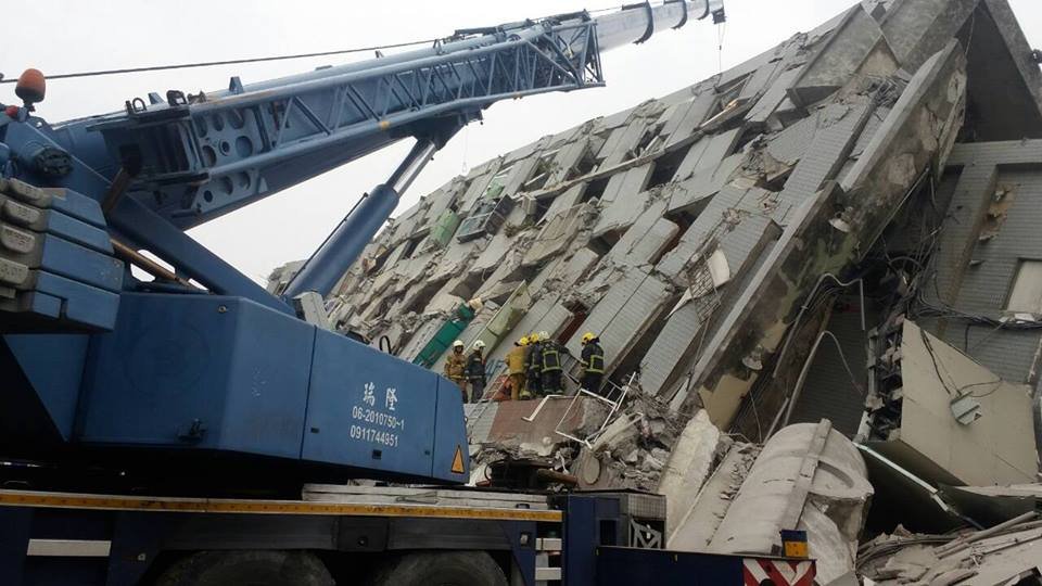 6.4-magnitude quake hits southern Taiwan