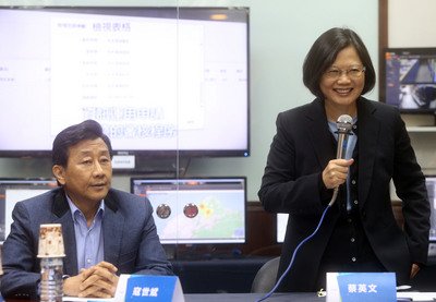 Tsai Ing-wen says she’ll build smart island with IoT
