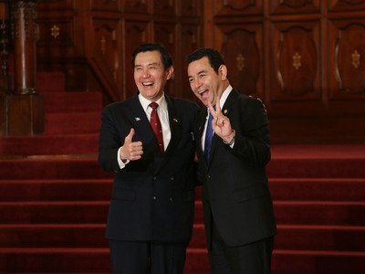 President Ma receives warm welcome in Guatemala