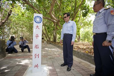 Ma hopes for regular official, media visits to Taiping Island