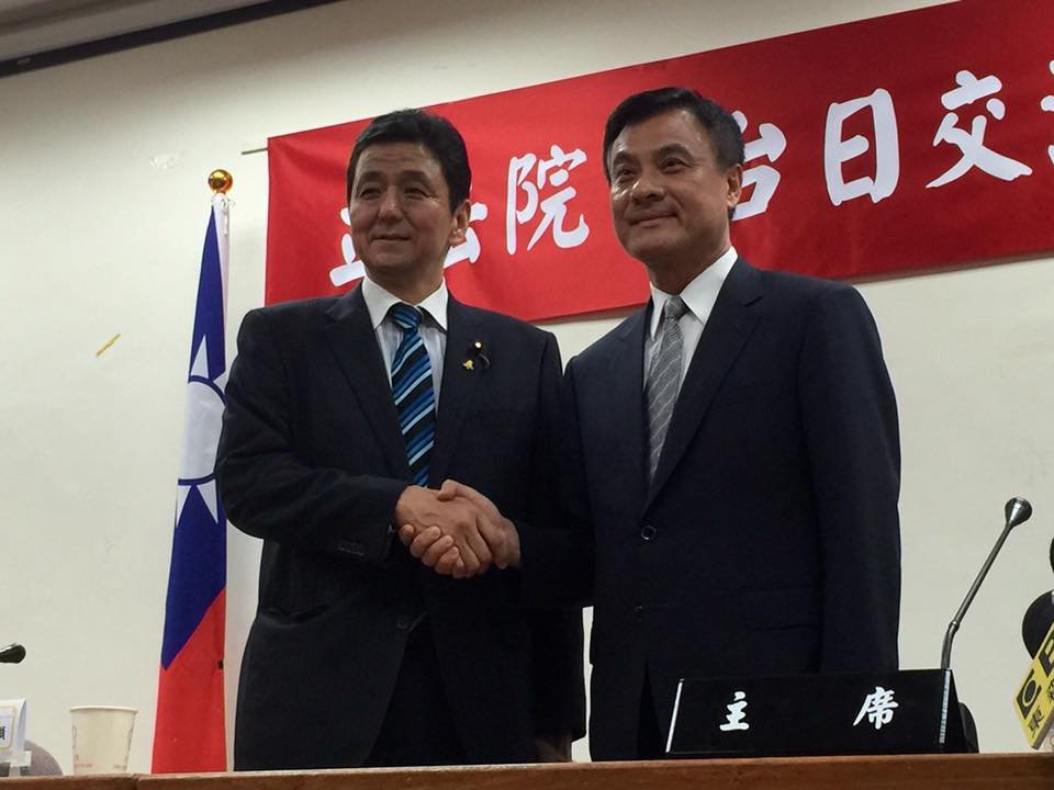 Legislative head Su seeks to affirm friendship with Japan
