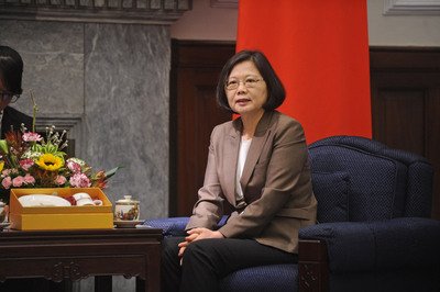 Tsai to US: Taiwan committed to advancing free trade