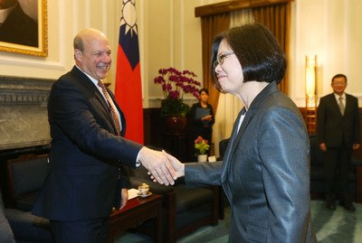 Tsai seeks US support for Taiwan’s TPP bid