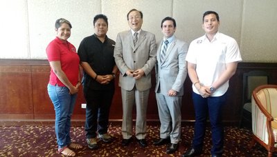 Panama’s public security minister thanks Taiwan for police cars