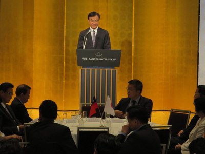 Su happy with Japan ties following recent visit