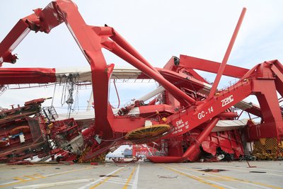 President, Premier inspect typhoon damage