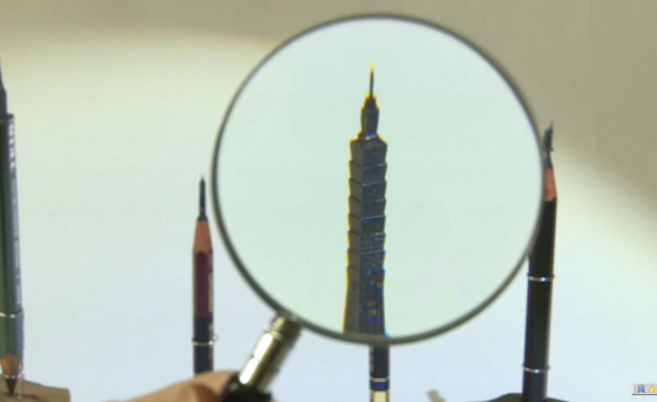 VIDEO:Taiwan pencil carving artist a rising star in world of miniature carving