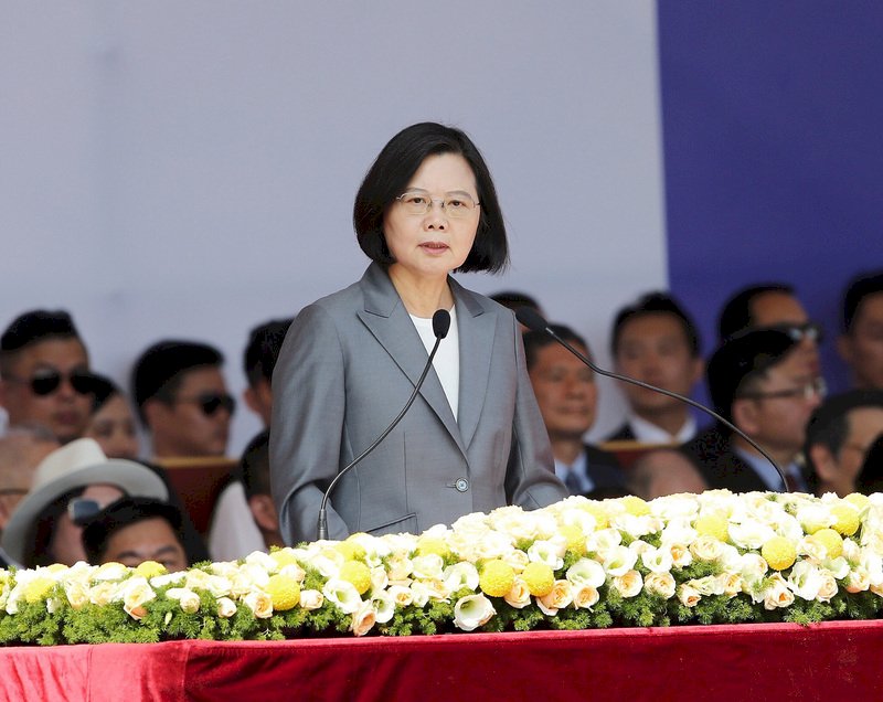 MAC hits back at Chinese criticism of Tsai’s National Day speech