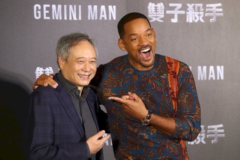 Ang Lee and Will Smith in Taiwan to promote Gemini Man