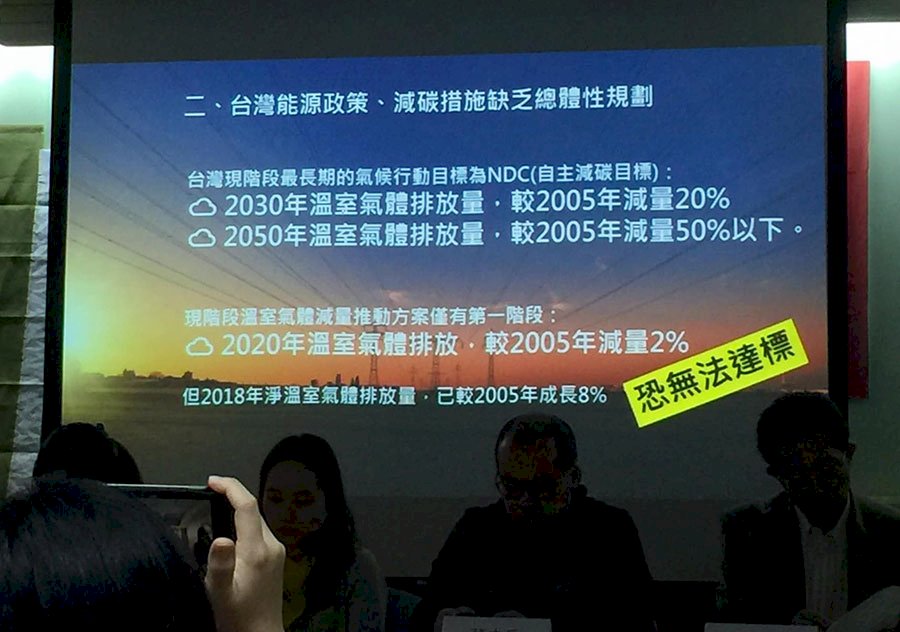 Officials: Report on Taiwan’s carbon reduction efforts not objective