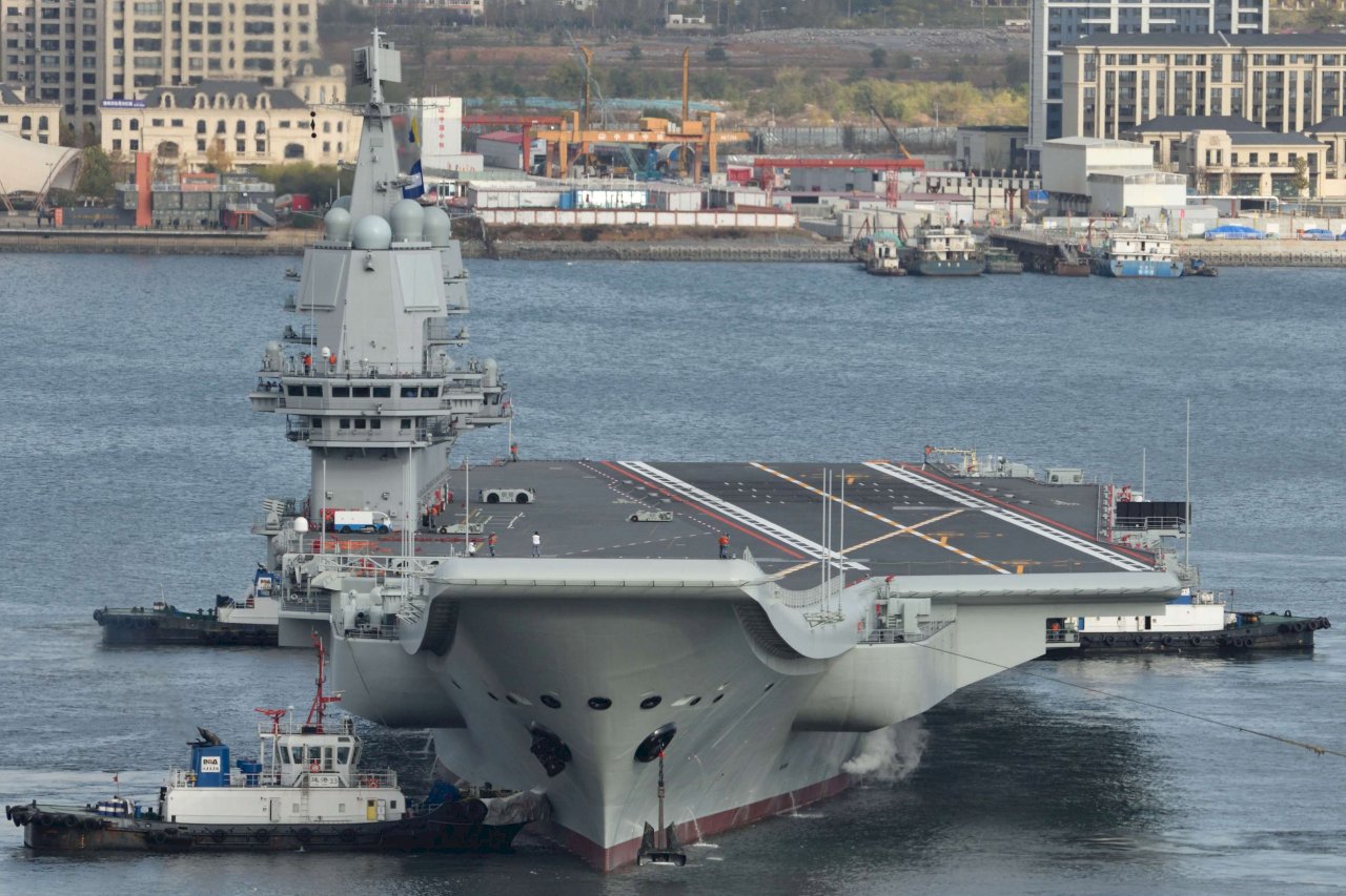 US responds to Chinese aircraft carrier transit through Taiwan Strait