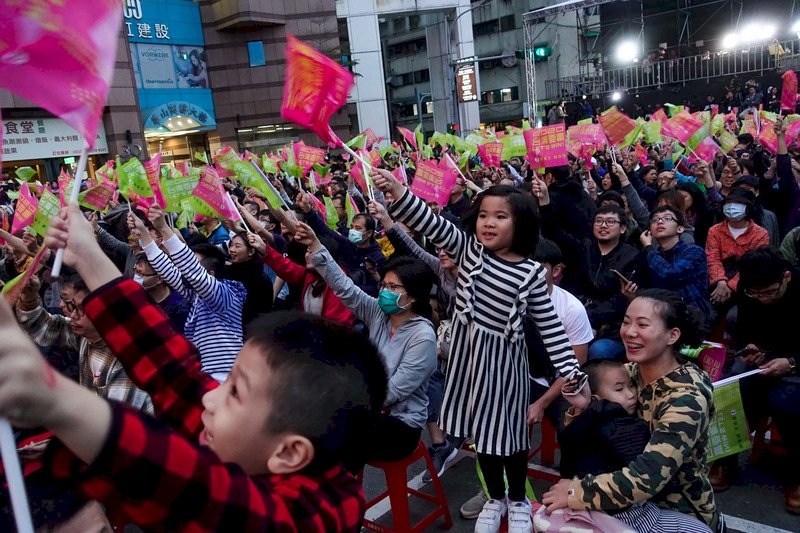 Media outlets put Tsai in the lead as vote count continues