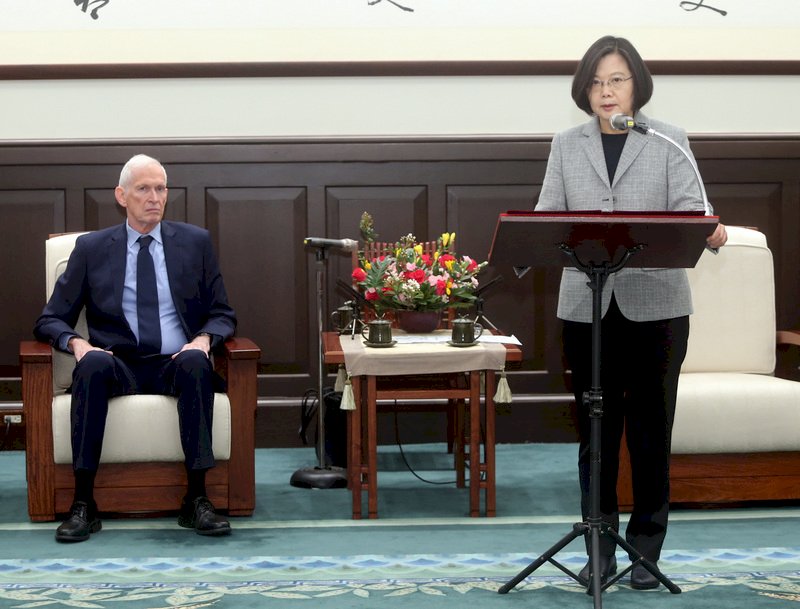 Tsai thanks the US House of Representative for passing TAIPEI Act
