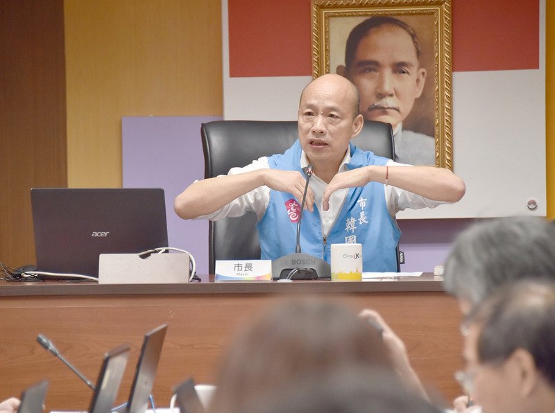 Kaohsiung mayor won’t file lawsuit to dispute recall election vote