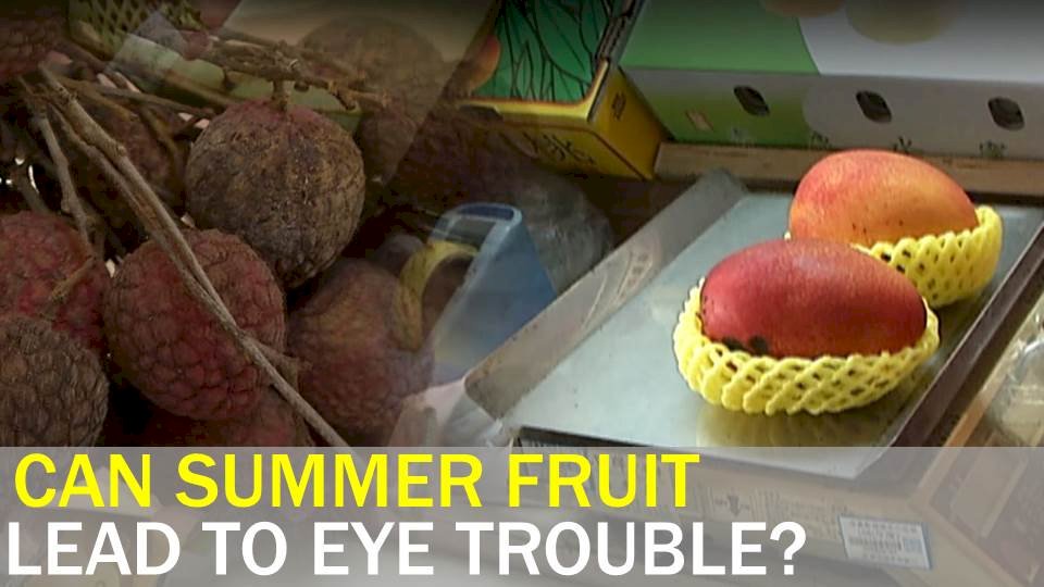 Eye doctors say seasonal fruit behind jump in patient numbers