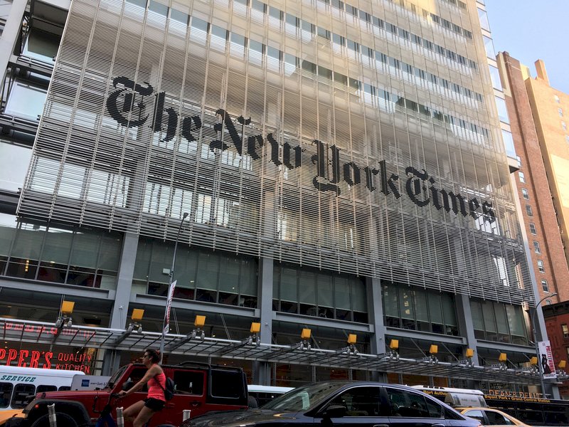 NY Times: US bolstering Taiwan's status