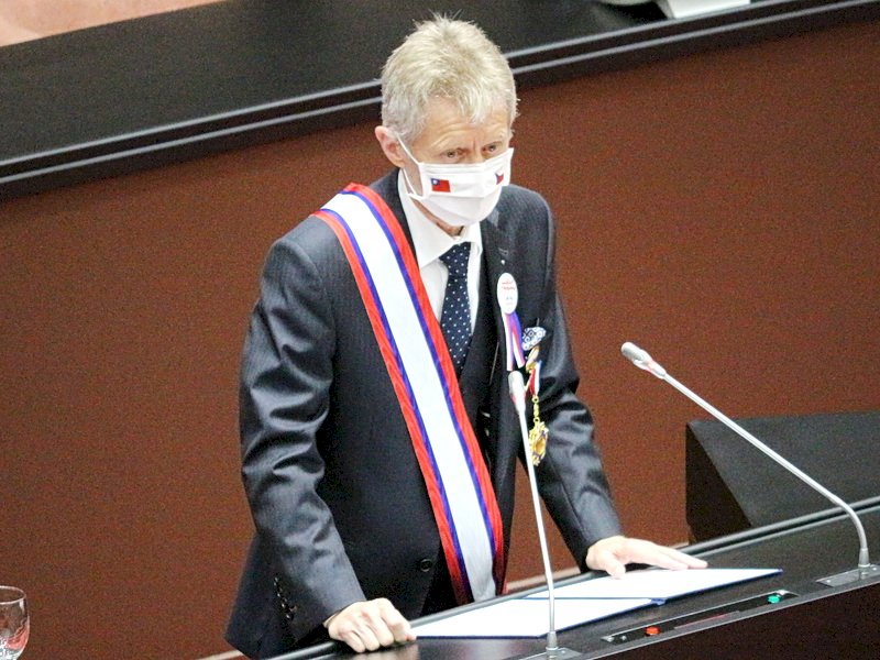 Czech officials hail switching on of Taiwan mask-making machines