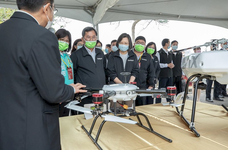 President: Chiayi can become leader in drone technology