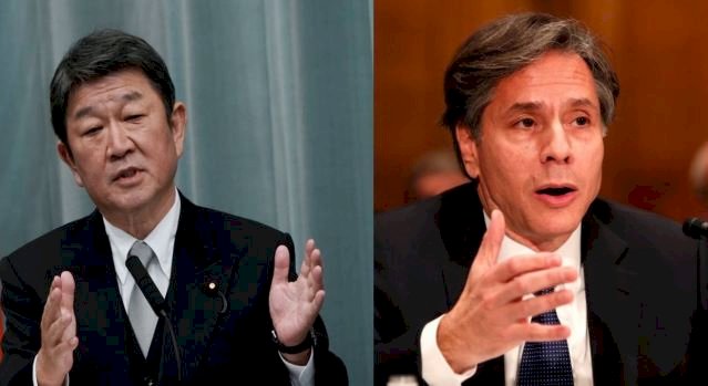 Japan, US officials confirm importance of stability in Taiwan Strait