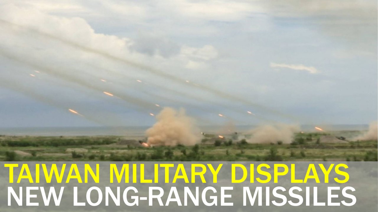 VIDEO: Taiwan military upgrades missile weaponry