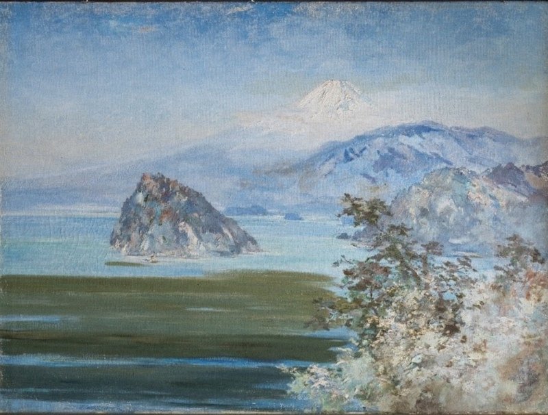 Two Kinichiro Ishikawa paintings surface in Hsinchu City