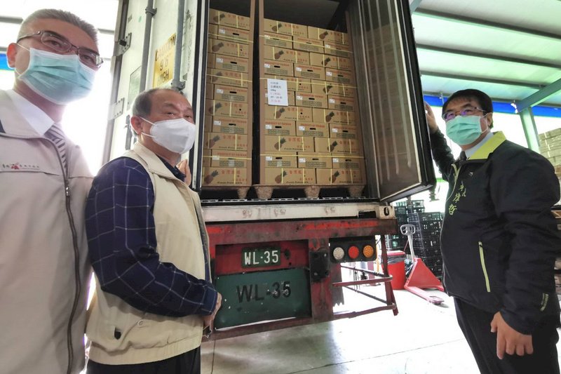 Singapore orders 25 tons of Taiwanese pineapples