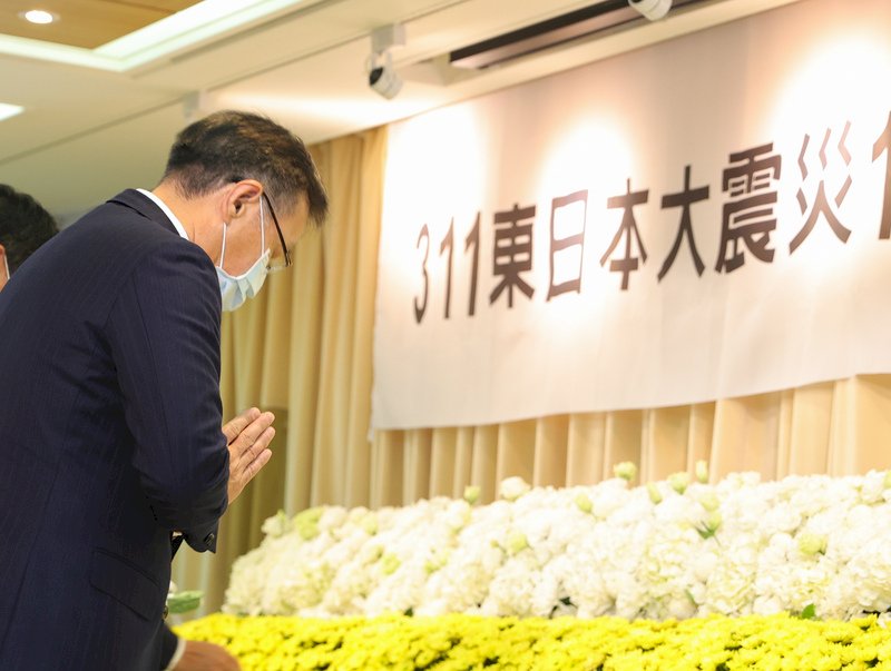 Japan earthquake 10th anniversary: representative thanks Taiwan
