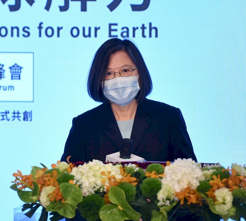 Global cooperation needed to tackle global warming: Tsai