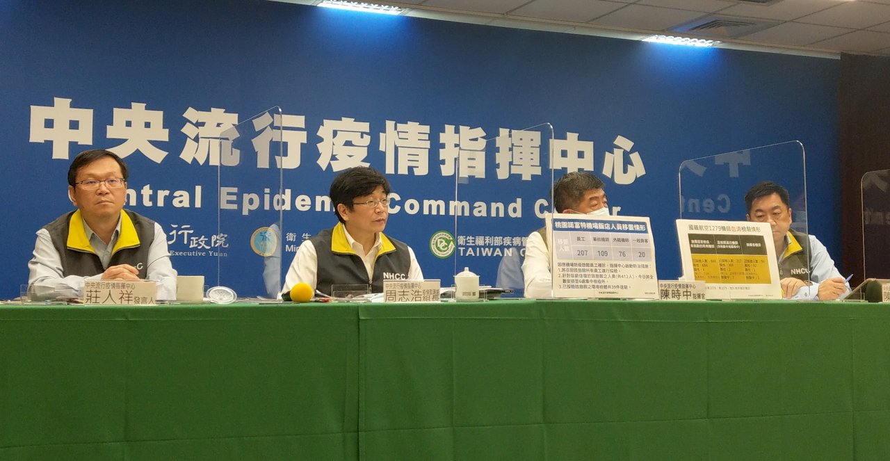 COVID-19: Taiwan reports three more cases, bringing total to 1,121