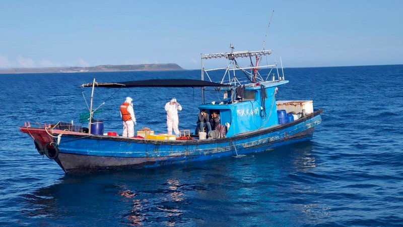 Coast Guard seizes 4th boat in 10 days near Penghu